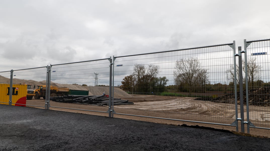 Clôtures de chantier pour sites