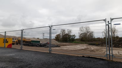 Clôtures de chantier pour sites