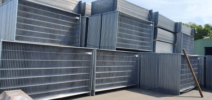 Panorama schijf investering Werfhekken kopen of huren? l Heras Mobile Fencing & Security