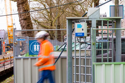 Contrôle d'accès sur un chantier